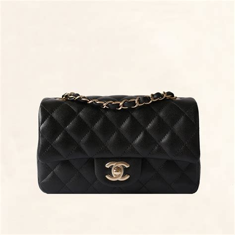 Chanel Caviar Mini Rectangular Flap Ba